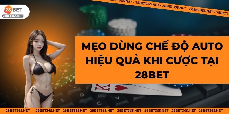 Mẹo dùng chế độ Auto hiệu quả khi cược tại 28BET