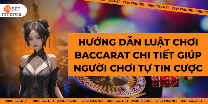Hướng dẫn luật chơi Baccarat chi tiết giúp người chơi tự tin cược