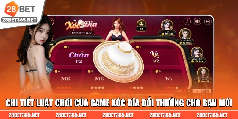 Chi tiết luật chơi của game xóc đĩa đổi thưởng cho bạn mới