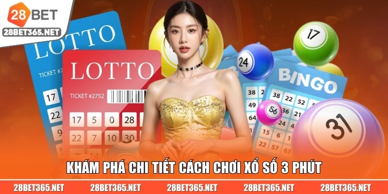 Khám phá chi tiết cách chơi xổ số 3 phút