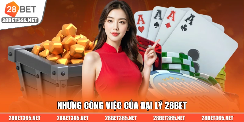Những công việc của đại lý 28BET