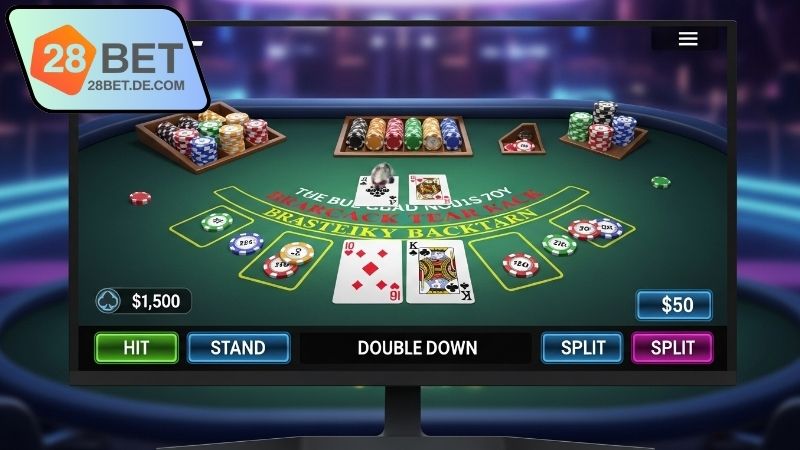 Mẹo chơi Blackjack trực tuyến 28BET