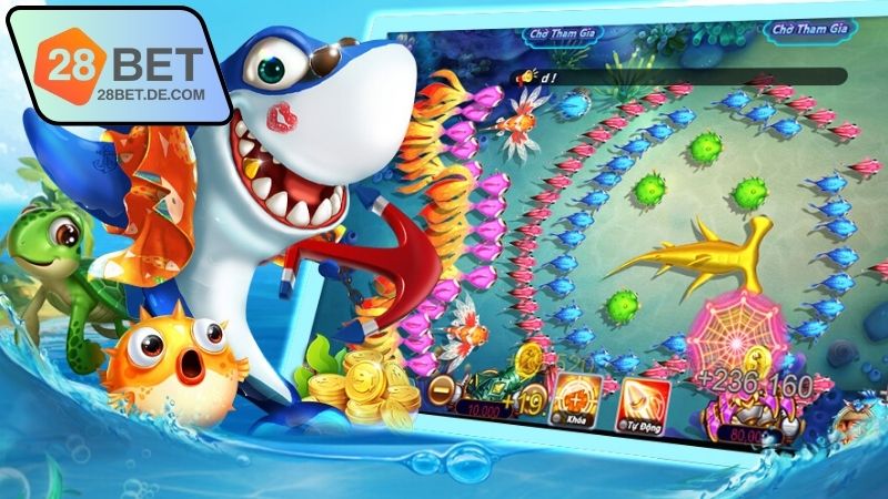Game bắn cá mới nhất 28BET nhiều tính năng mới