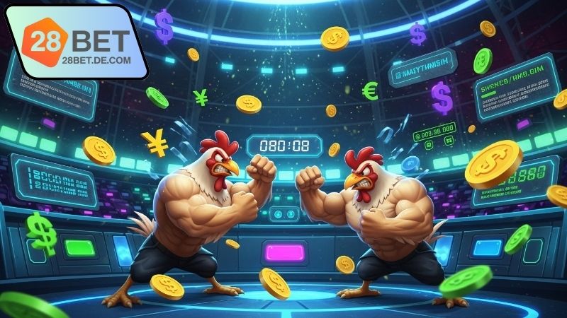Kết quả đá gà 28BET hỗ trợ cược