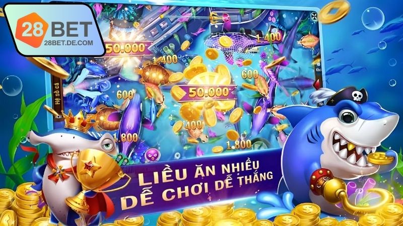 Khuyến mãi bắn cá 28BET dễ nhận