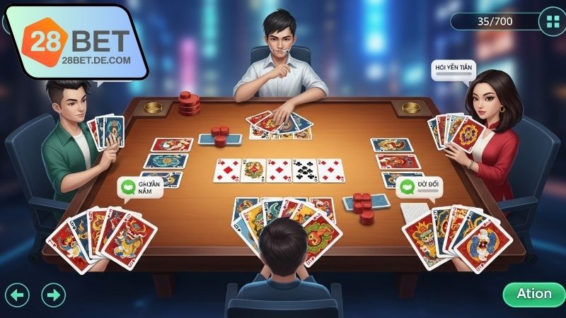 Mẹo chơi Phỏm miễn phí 28BET