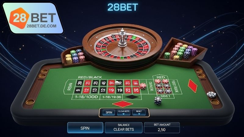 Ưu điểm Roulette online 28BET