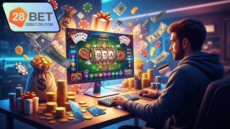 Cách nhận thưởng chào mừng casino 28BET