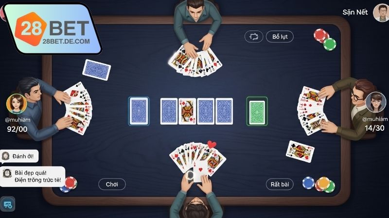 Tỷ lệ thắng cao game bài 28BET là gì